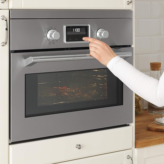 Ikea SMAKSAK 404.118.96 Built In Combination Microwave Stainless Steel