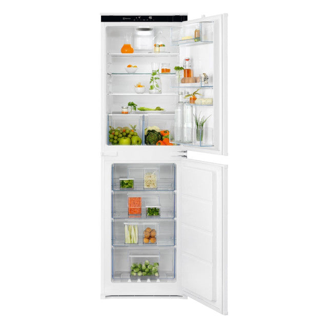 Electrolux LNT6TE18S5 Fridge Freezer Fully Integrated 50:50 Sliding