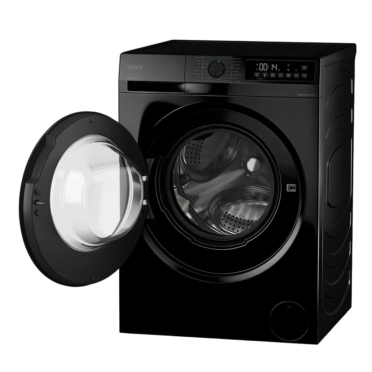 Candy GWD496B8B-80 Washer Dryer 9kg + 6kg 1400rpm in Black