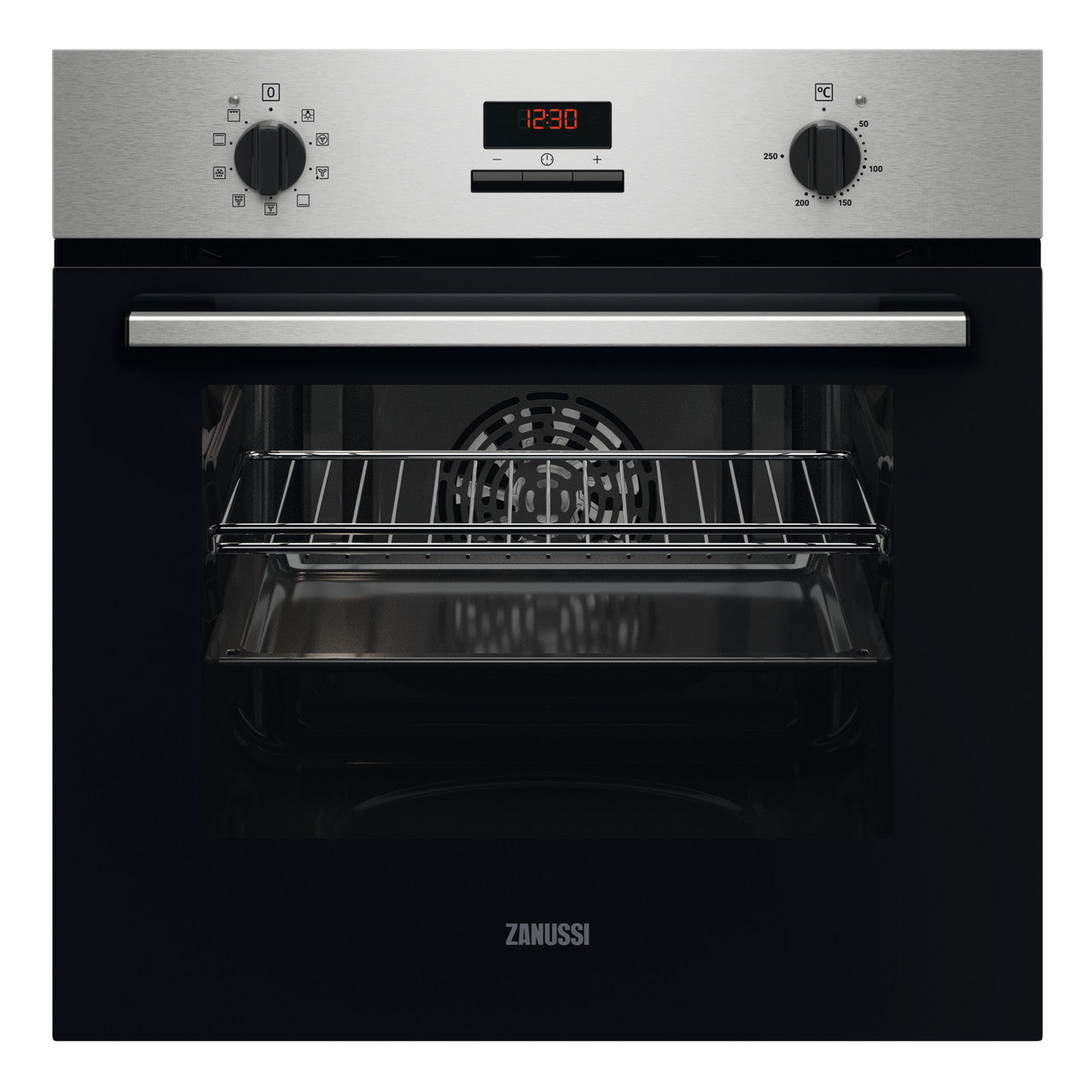 Zanussi ZOHHE2X2 Single Oven Electric Built In Stainless Steel GRADE A