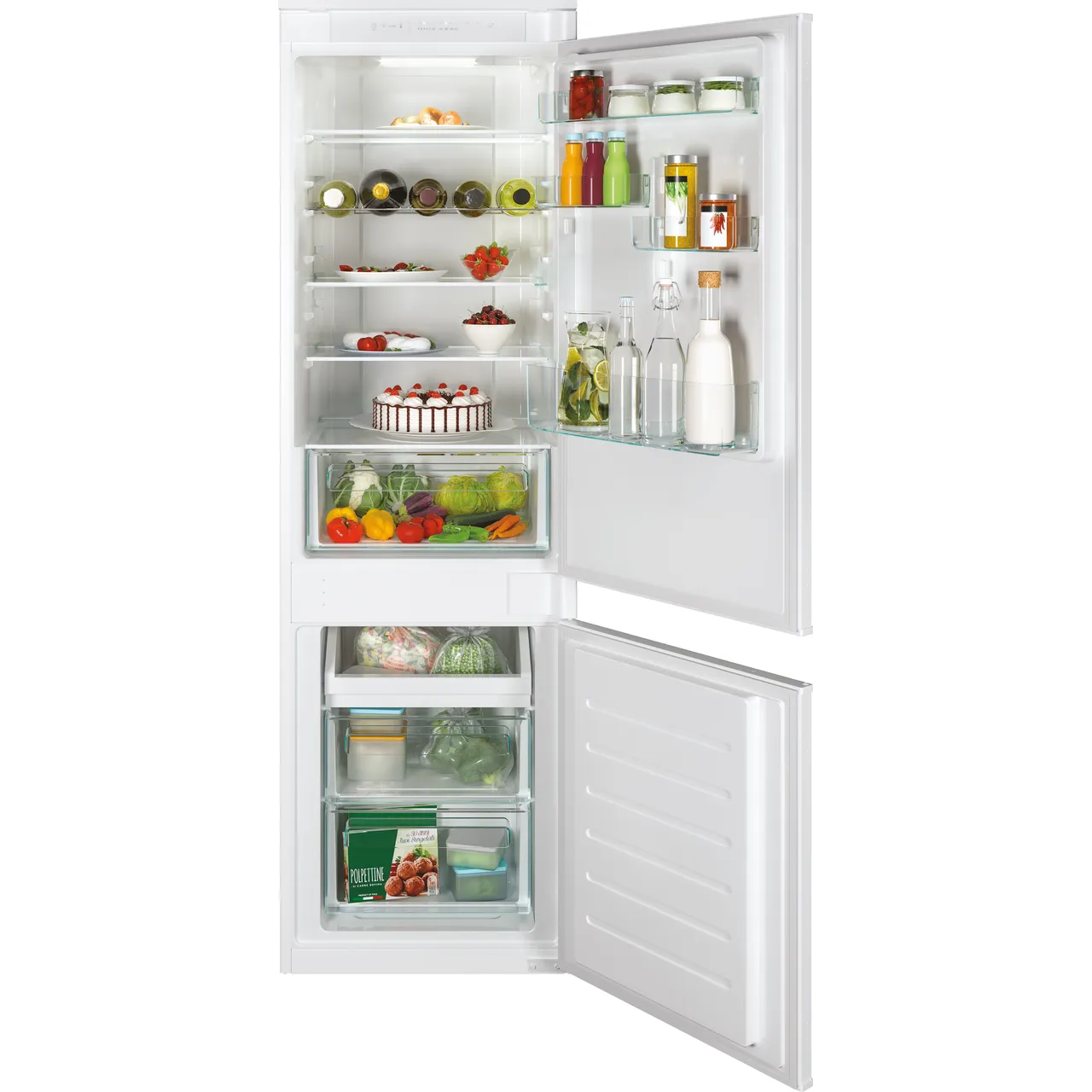 Baumatic BBT3518EWK Integrated 70:30 Smart Fridge Freezer