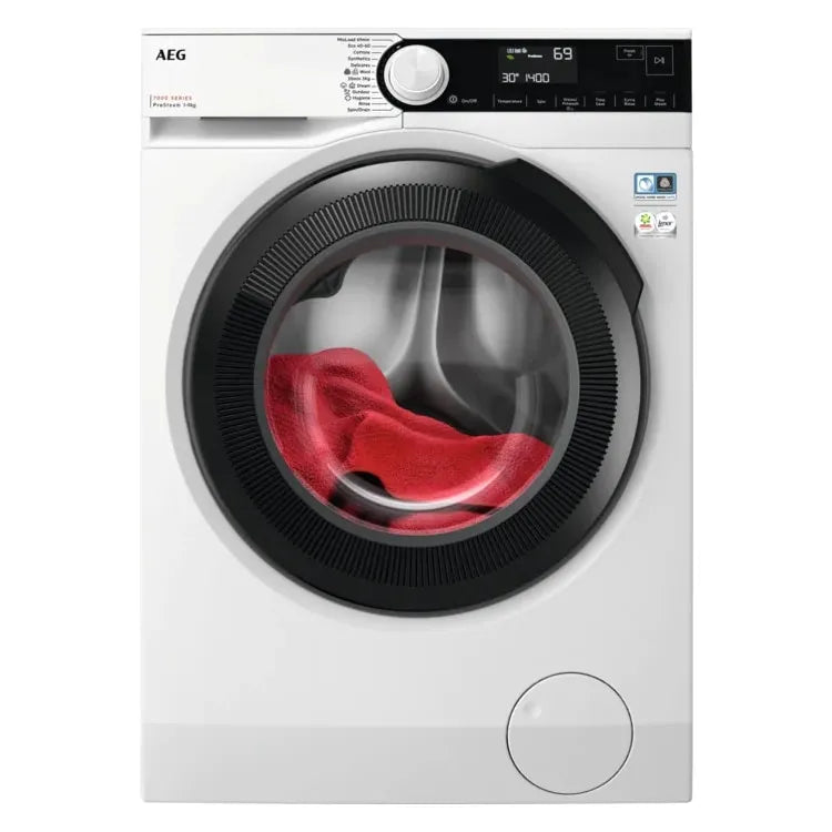 AEG LFR73944B Washing Machine 9kg 1400rpm in White GRADE A