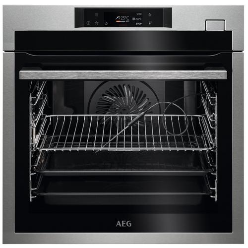 AEG BSE782380M Single Oven Built In Electric SteamBoost Stainless Steel GRADE A