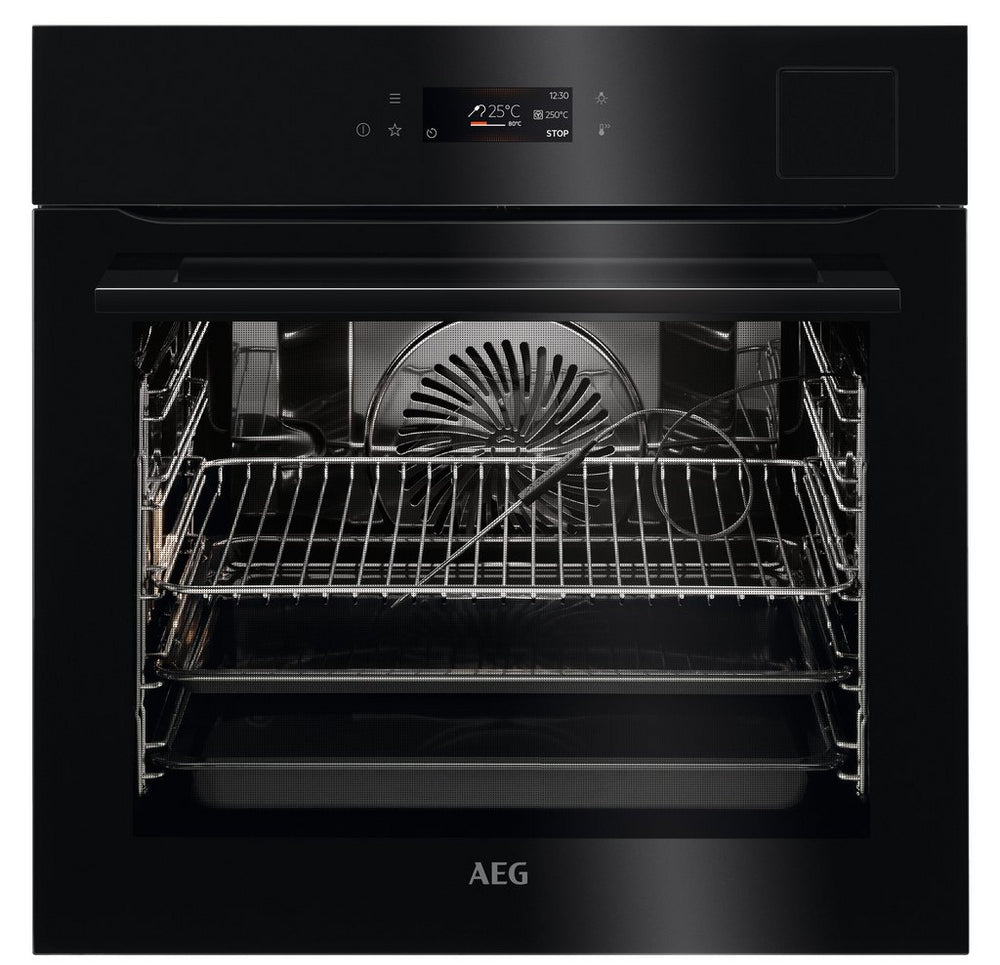 AEG BSE792320B Single Oven Electric Steam Built In Black GRADE A