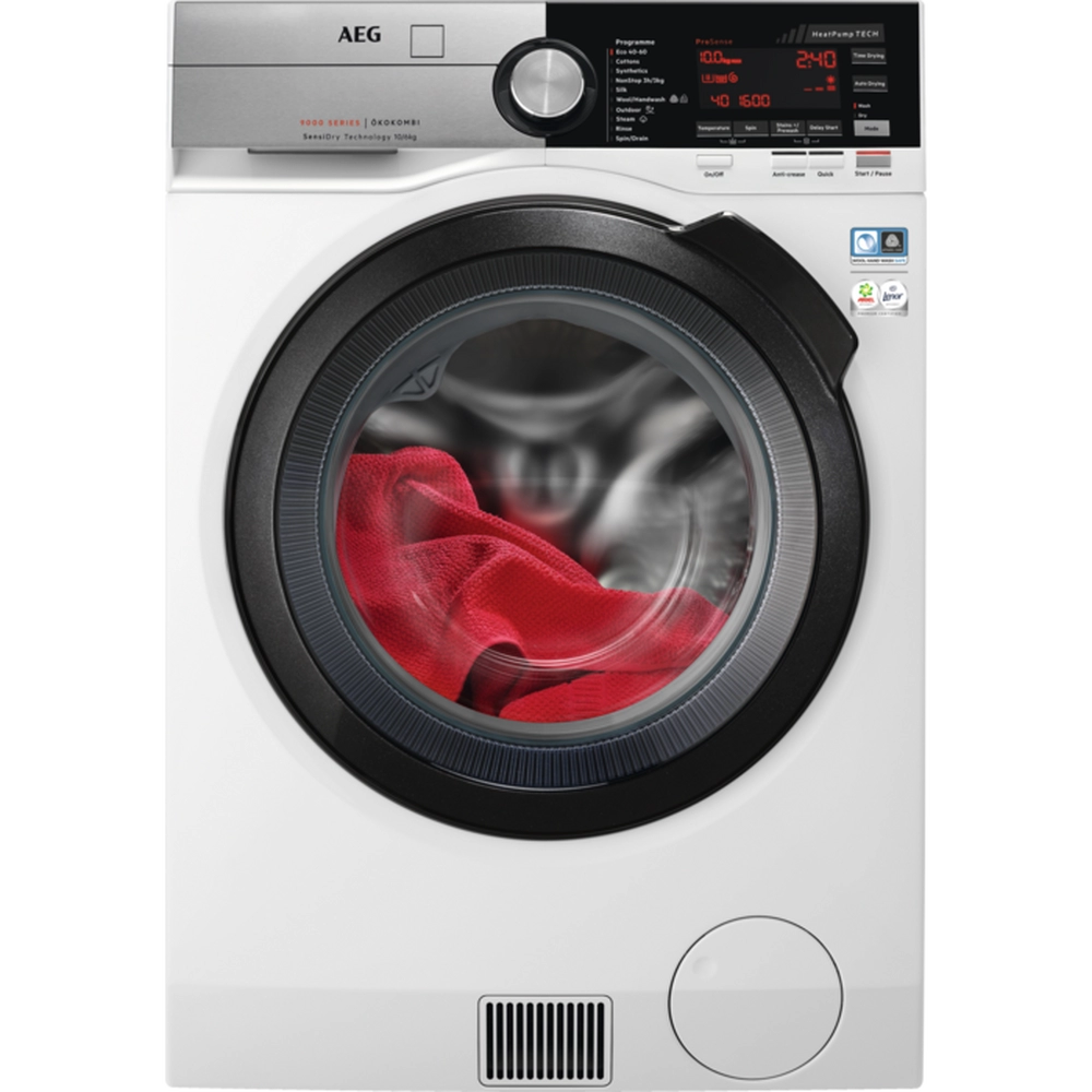 AEG L9WEC169R Washer Dryer 10kg + 6kg 1600rpm in White