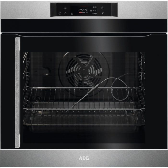 AEG BPK742R81M Single Oven Side Opening Stainless Steel GRADE B