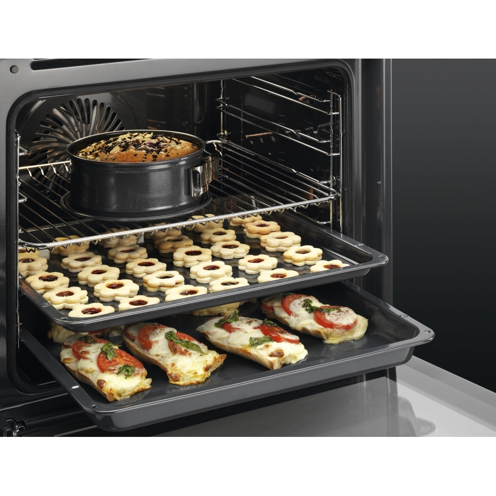 AEG BPX535A61M Single Oven Electric Built in Pyrolytic Stainless Steel REFURBISHED