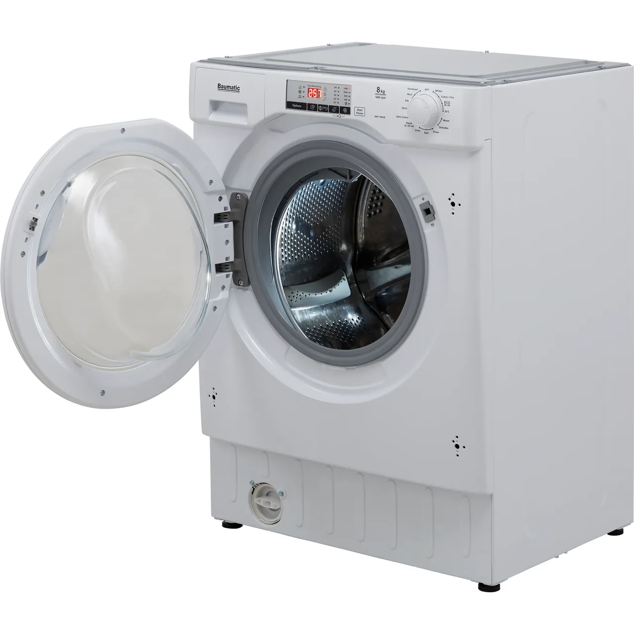 Baumatic BWI148D4E-80 Washing Machine Integrated 8kg 1400rpm White