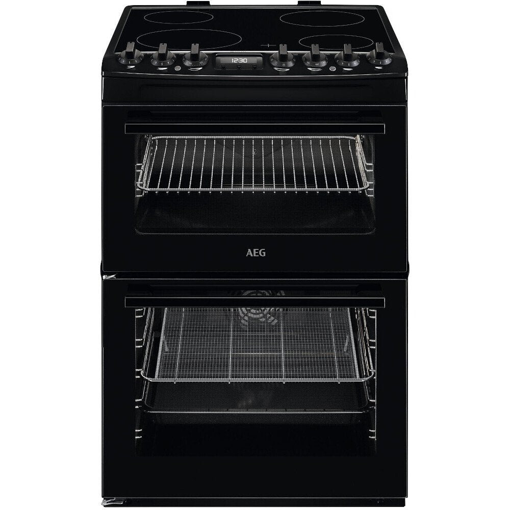 AEG CCX6740ACB Ceramic Cooker 60cm in Black REFURBISHED