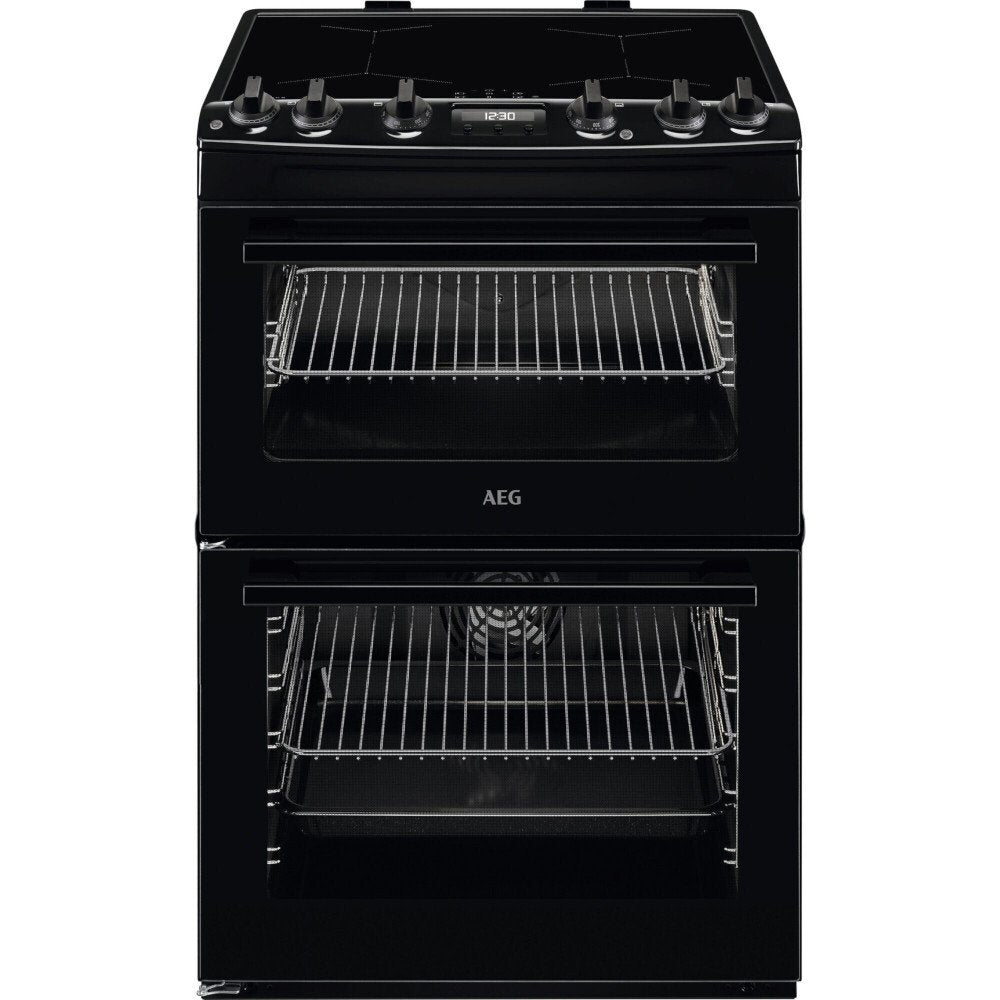 AEG CIX6540ACB 60cm Electric Cooker with Induction Hob in Black