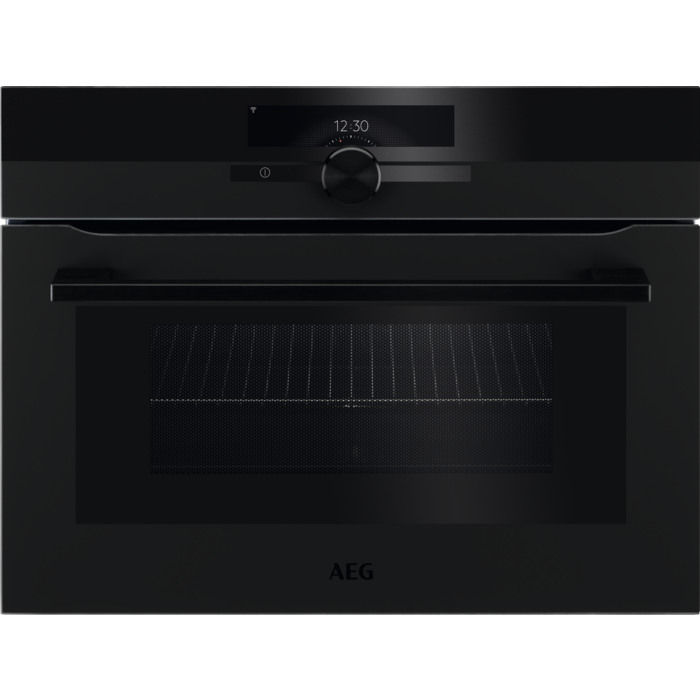 AEG KMK968000T Microwave Oven Multifunction Built In Combination Black GRADE A