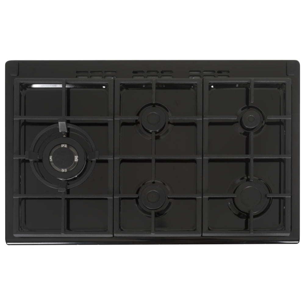 Creda C90RCDFCBL 90cm Contemporary Dual Fuel Range Cooker Black