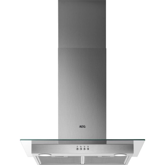 AEG DTB3654M Chimney Hood 60cm Flat Glass in Stainless Steel