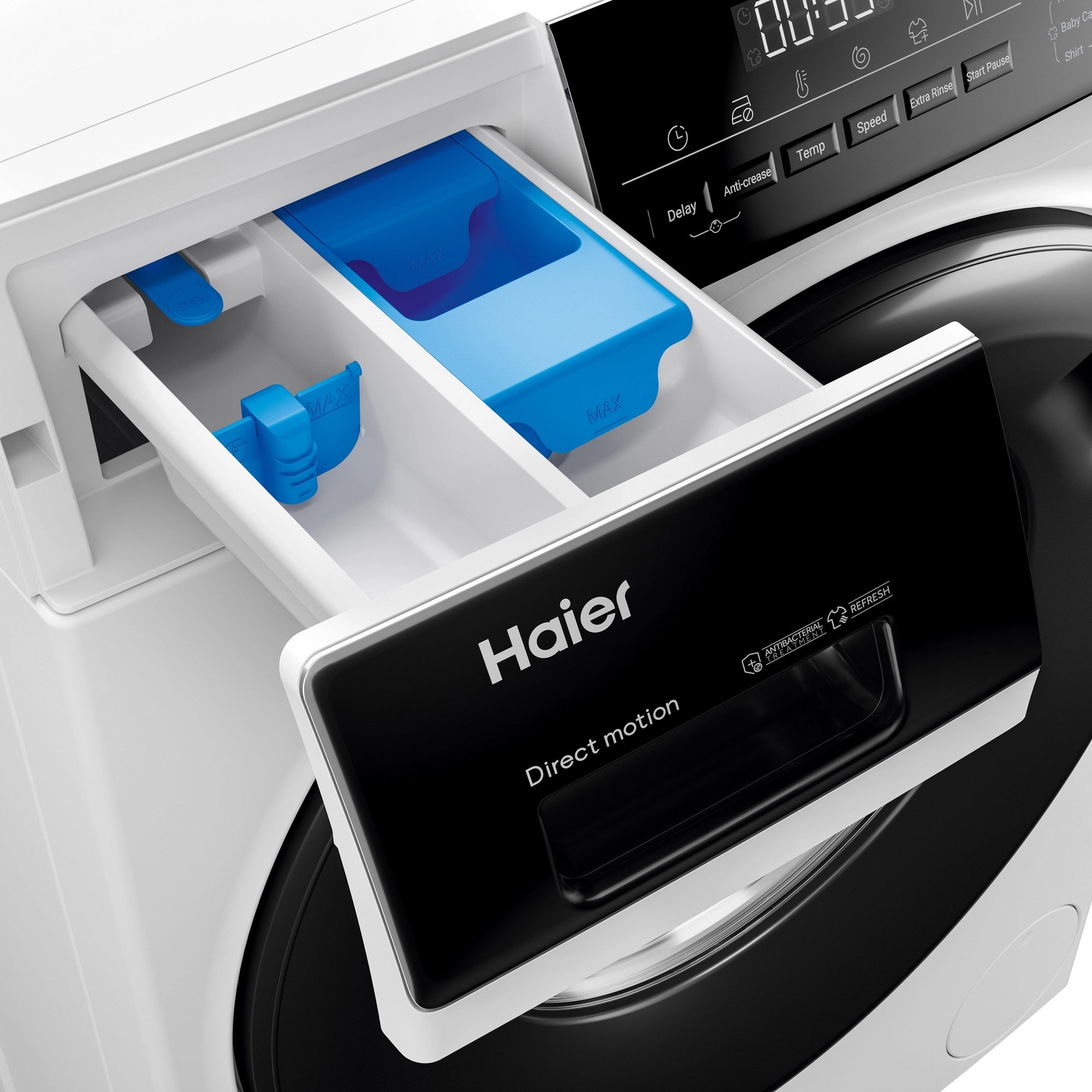 Haier HW80-B16939 Washing Machine 8kg 1600 rpm White
