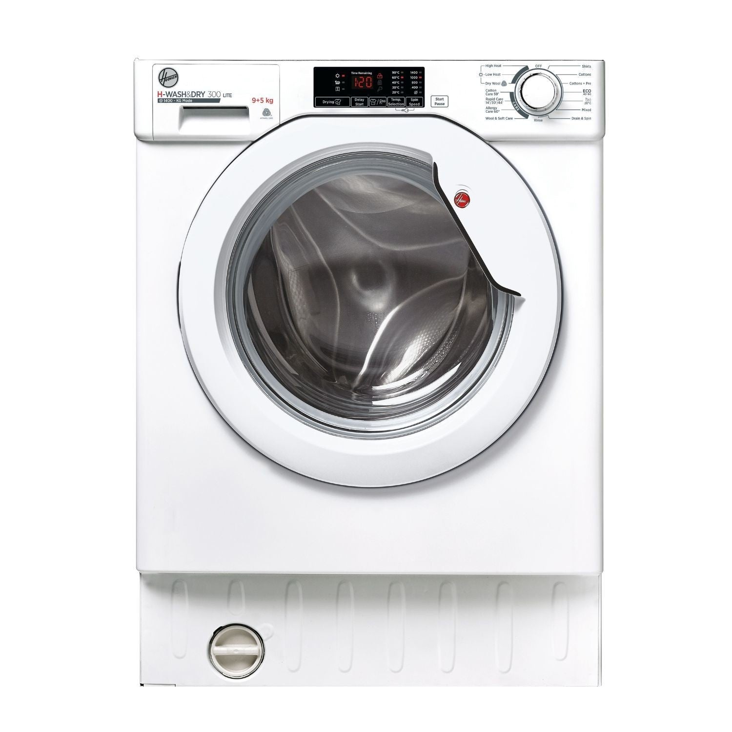 Hoover HBD495D1E/1-80 Washer Dryer Integrated 9kg + 5kg 1400rpm