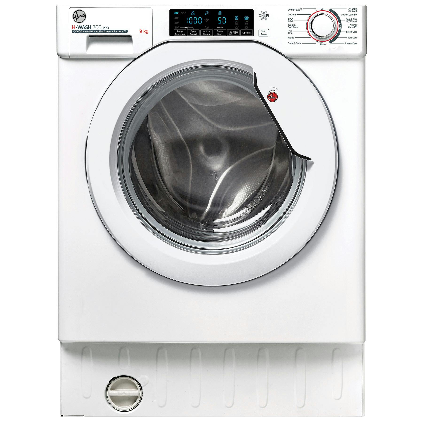 Hoover HBWOS69TAMET Washing Machine Fully Integrated 9kg 1600rpm GRADE A