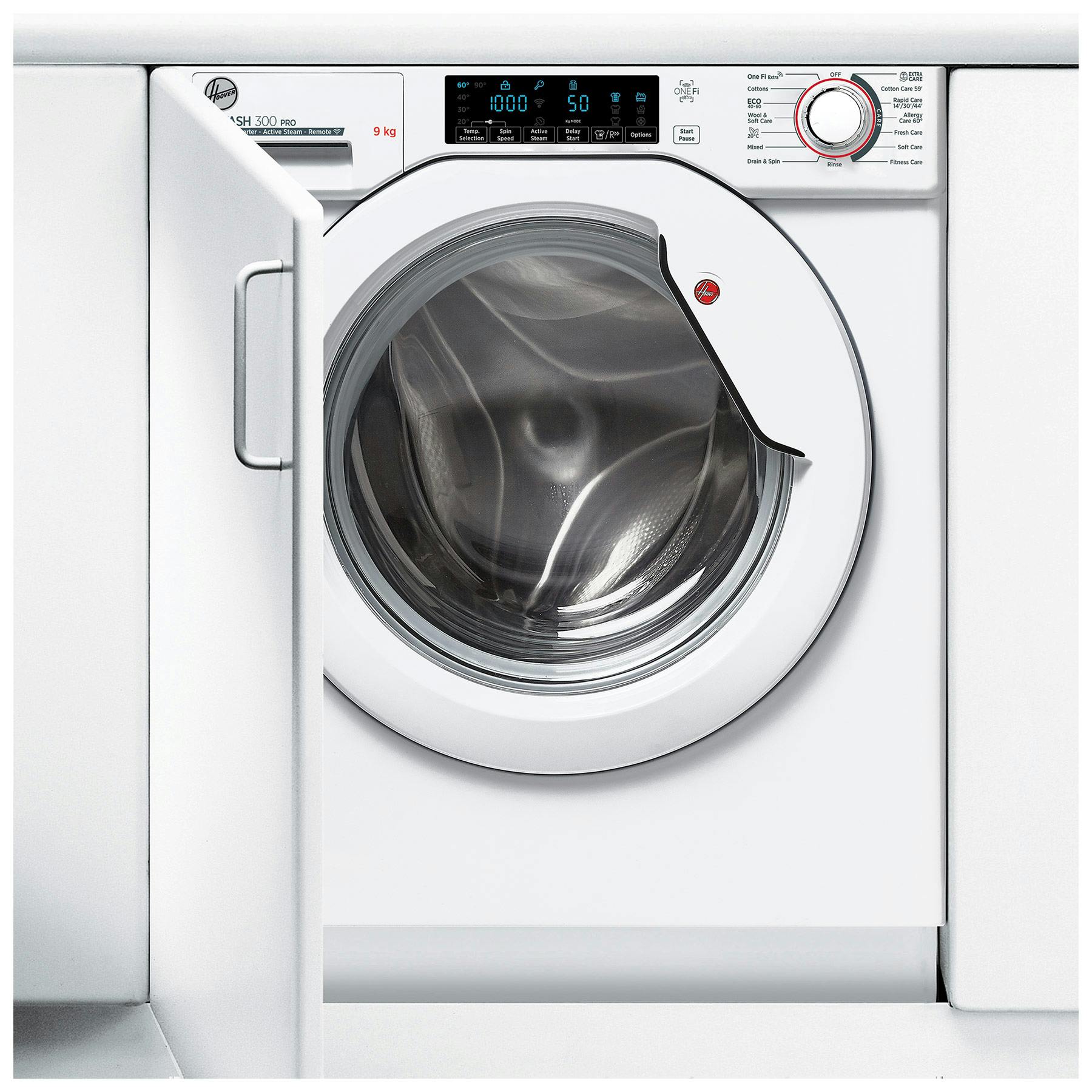 Hoover HBWOS69TAMET Washing Machine Fully Integrated 9kg 1600rpm GRADE A