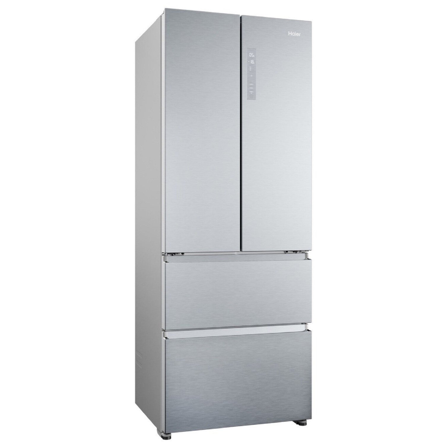 Haier HFR5719ENMG 70cm Wide 4 Door Fridge Freezer Stainless Steel