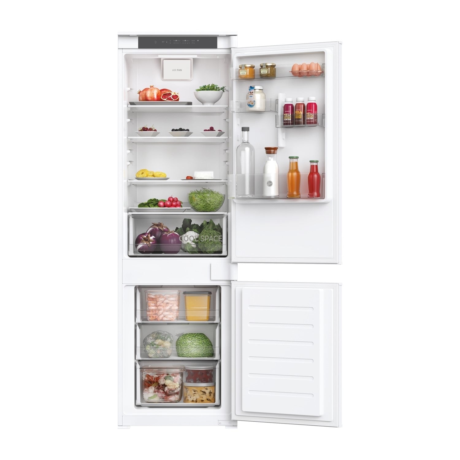 Hoover HOBL3518EK Integrated 70:30 Low Frost Fridge Freezer