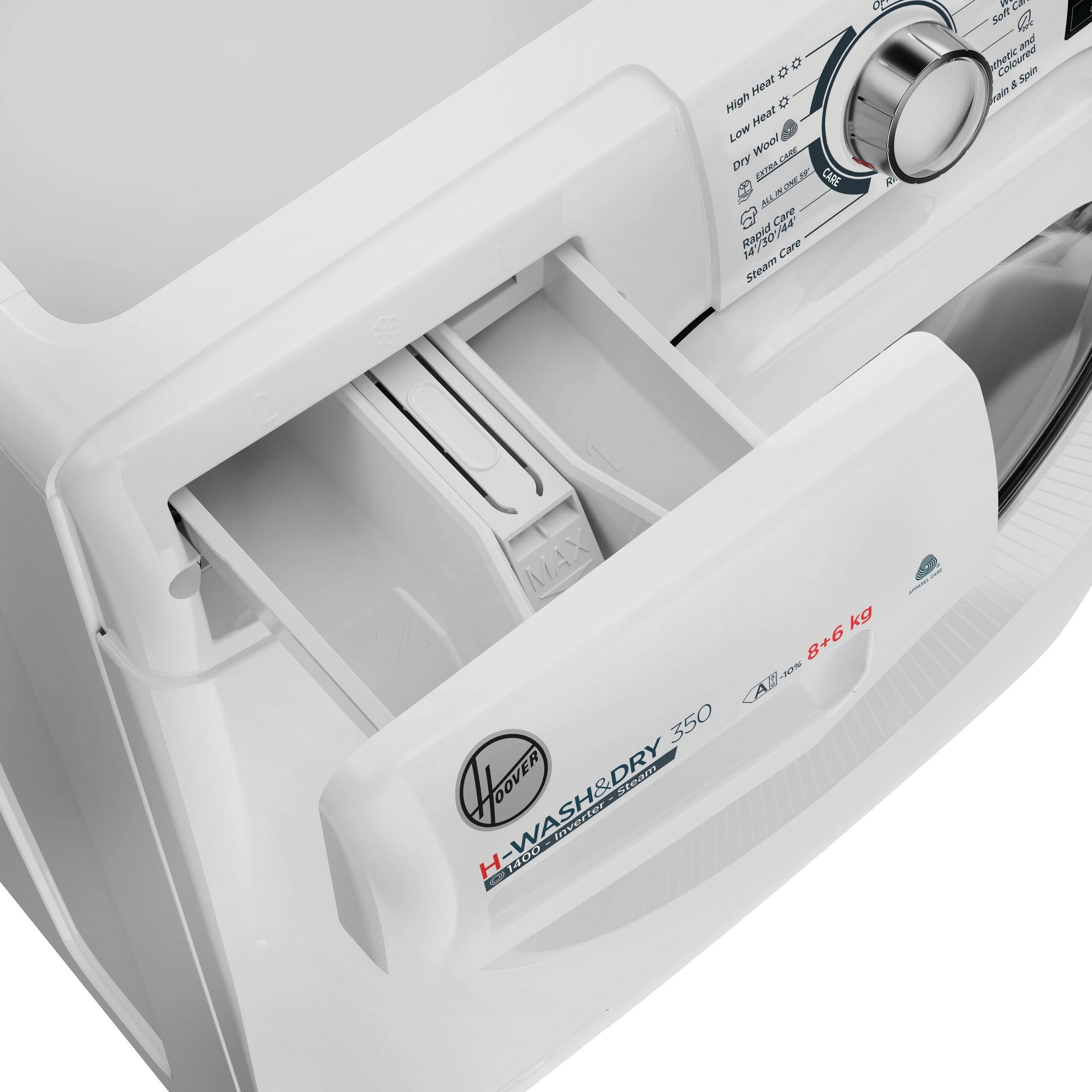 Hoover H3DPS4866TAM6 8kg + 6kg 1400rpm Washer Dryer White