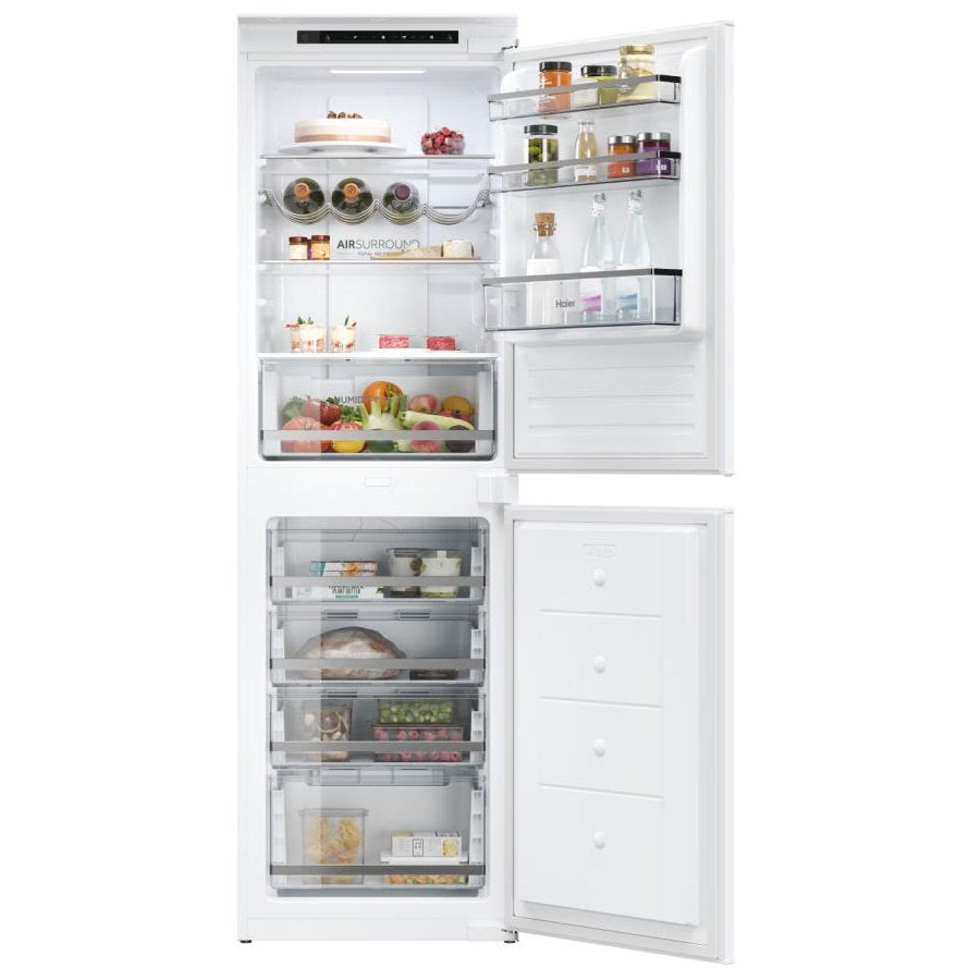 Haier HB50T618FMK Integrated 50:50 Smart Fridge Freezer