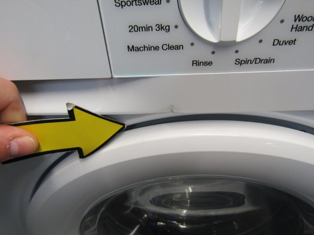 Zanussi Z716WT83BI Washer Dryer Integrated 7kg + 4kg 1550 rpm GRADE B