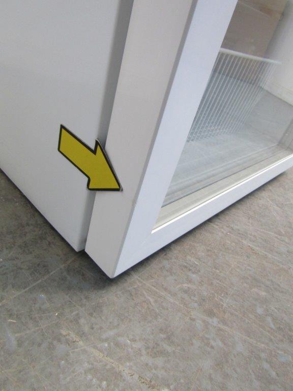 Lec PPGR158BT-DWP Pharmacy Plus Refrigerator Glass Door 158L White GRADE B