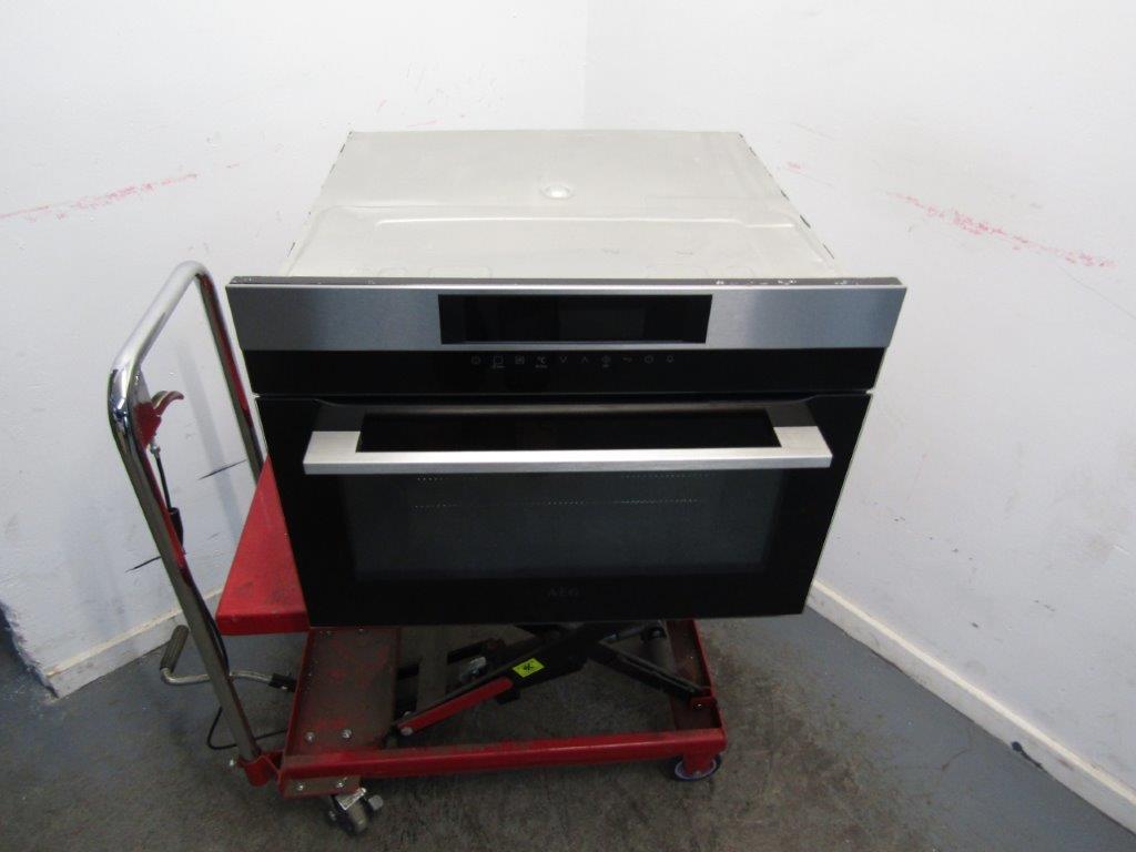 AEG KMK761000M Combination Microwave CombiQuick Built In Stainless Steel GRADE A