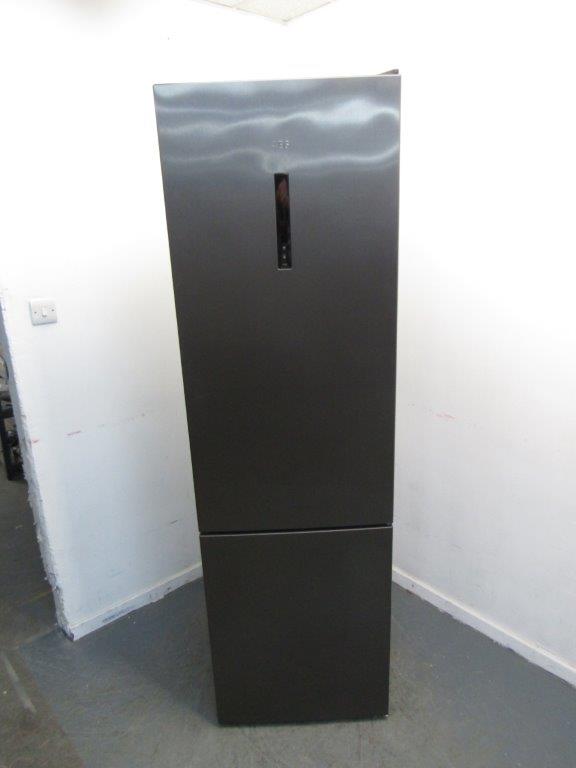 AEG RCB736E3MB Frost Free Fridge Freezer 60cm in in Black Steel GRADE A