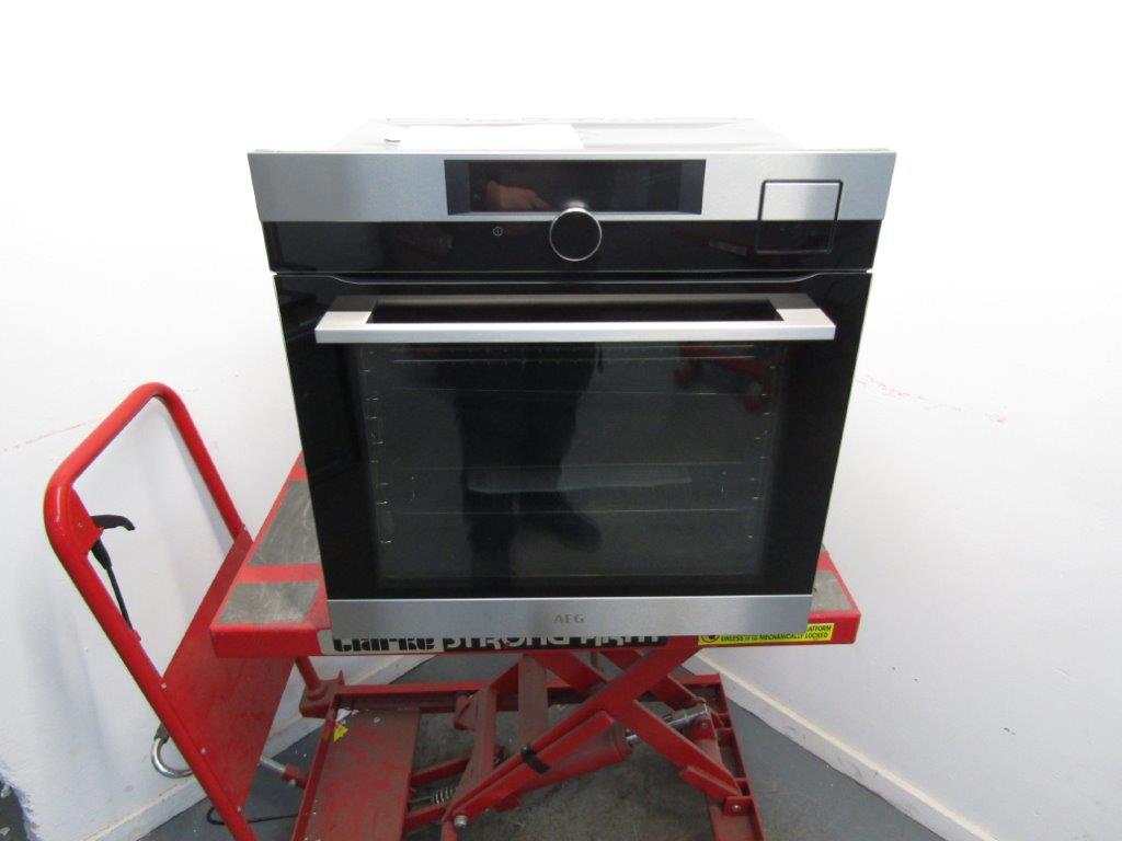 AEG BSK892330M Single Oven Electric Built In Stainless Steel GRADE A