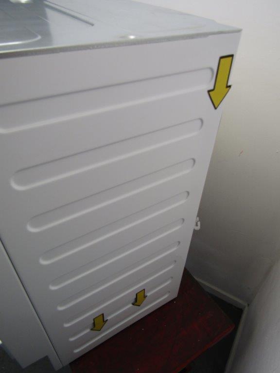 AEG LF8E8436BI Washing Machine Integrated 8kg 1400rpm White GRADE A