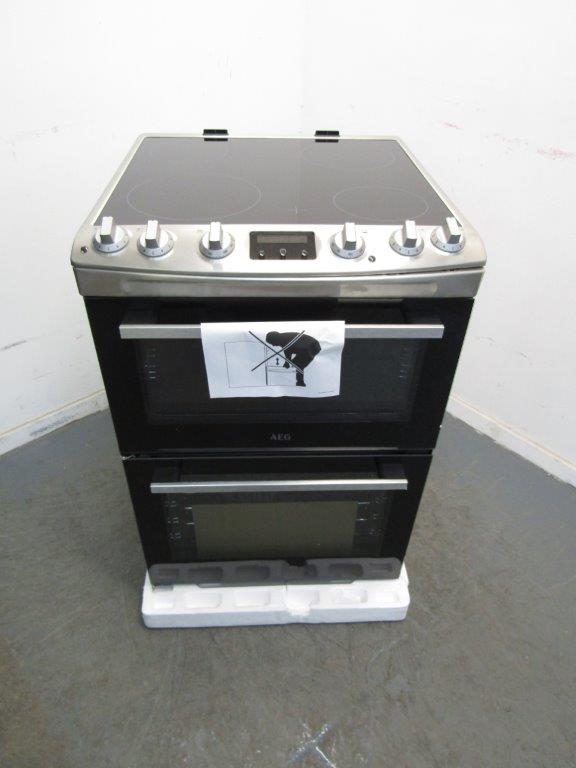 AEG CCX6530ACM Electric Cooker 60cm Ceramic Stainless Steel GRADE A
