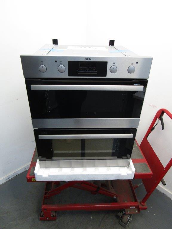 AEG DUB331110M Double Oven Built Under Stainless Steel GRADE A