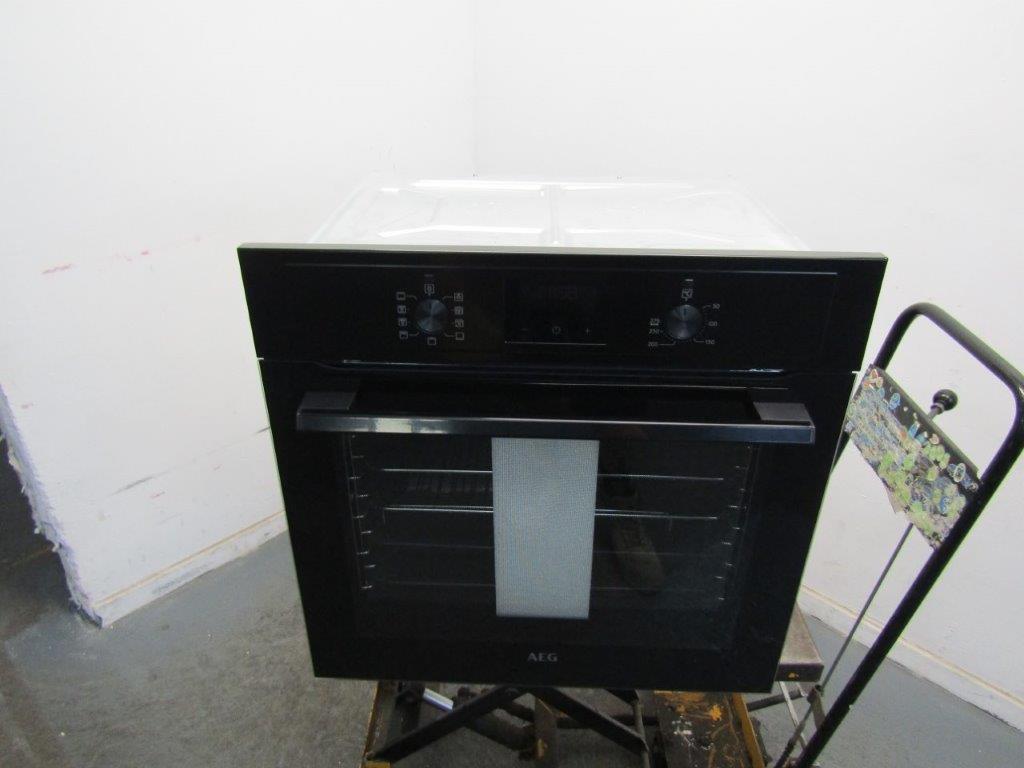 AEG BEX33501EB Single Oven Electric Built in Black GRADE B