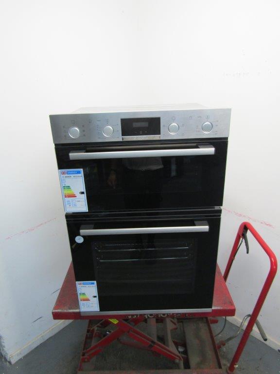 Bosch MBS533BS0B Double Oven Electric Built in Stainless Steel GRADE A