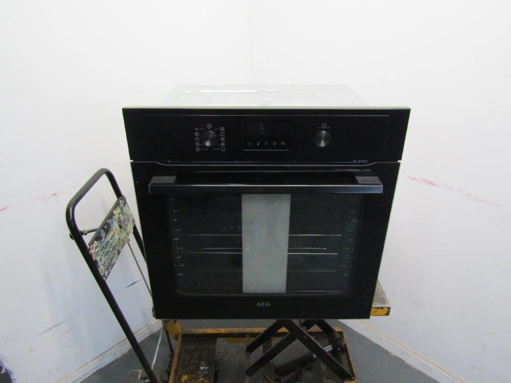 AEG BPX535061B Single Oven Electric Built in Pyrolytic  Black GRADE A