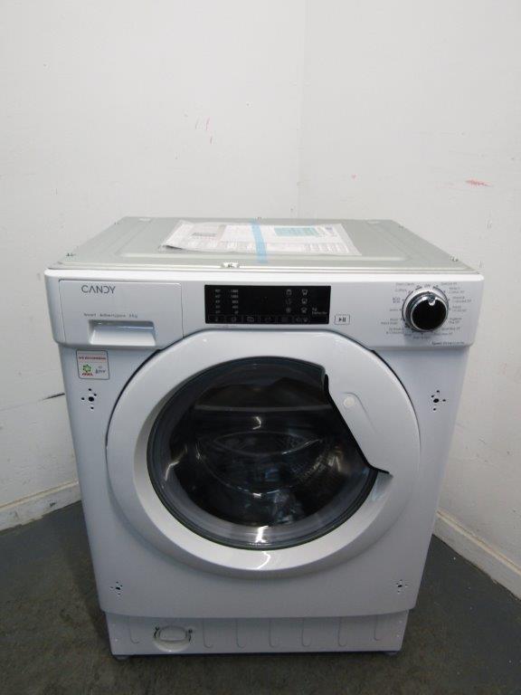 Candy CBW48TWM5J-80 Integrated Washing Machine 8kg 1400rpm White GRADE A