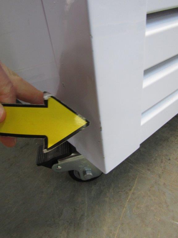 CoolMed CMG500 Pharmacy Refrigerator Double Glass Door 500L in White GRADE A