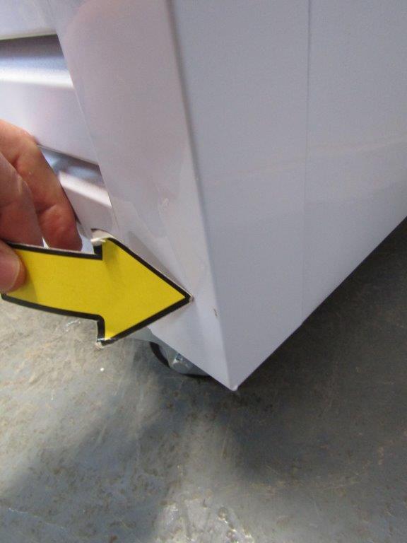 CoolMed CMG500 Pharmacy Refrigerator Double Glass Door 500L in White GRADE A