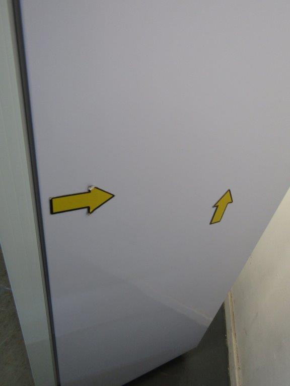 CoolMed CMG500 Pharmacy Refrigerator Double Glass Door 500L in White GRADE A