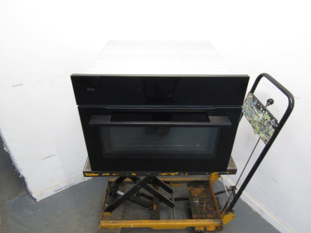 AEG NKK8N721B Combination Microwave and Oven in Black GRADE A