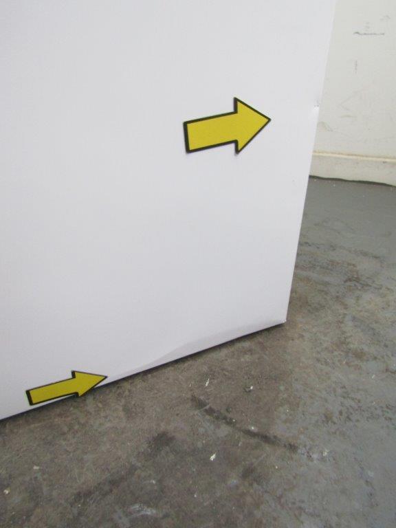 Iberna IBBS17750 Integrated 50:50 Fridge Freezer in White. GRADE A