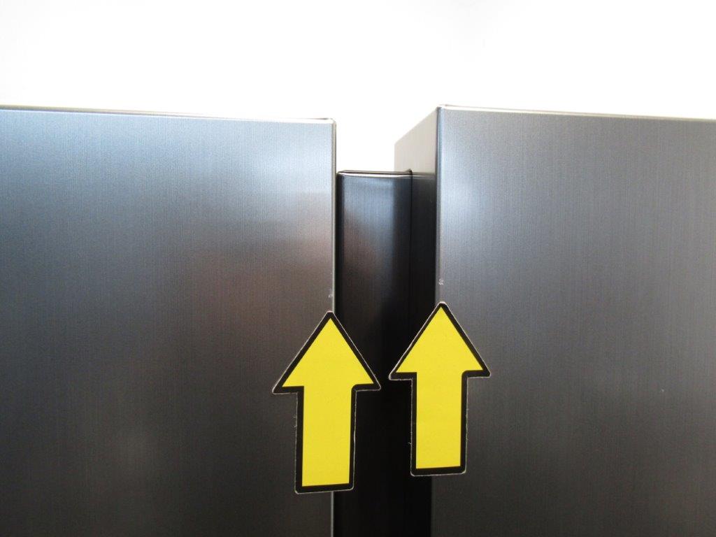 Samsung RS68A8820S9 Fridge Freezer American Plumbed Stainless Steel GRADE B