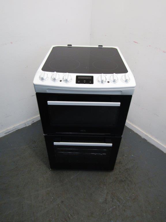 AEG CCX1530ACW Electric Cooker 55cm Ceramic White REFURBISHED