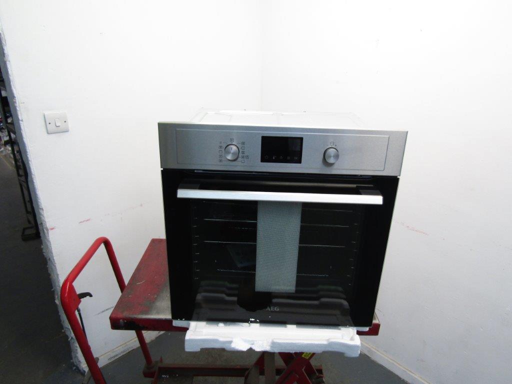 AEG BEX535A61M Single Oven Electric AirFry in Stainless Steel REFURBISHED