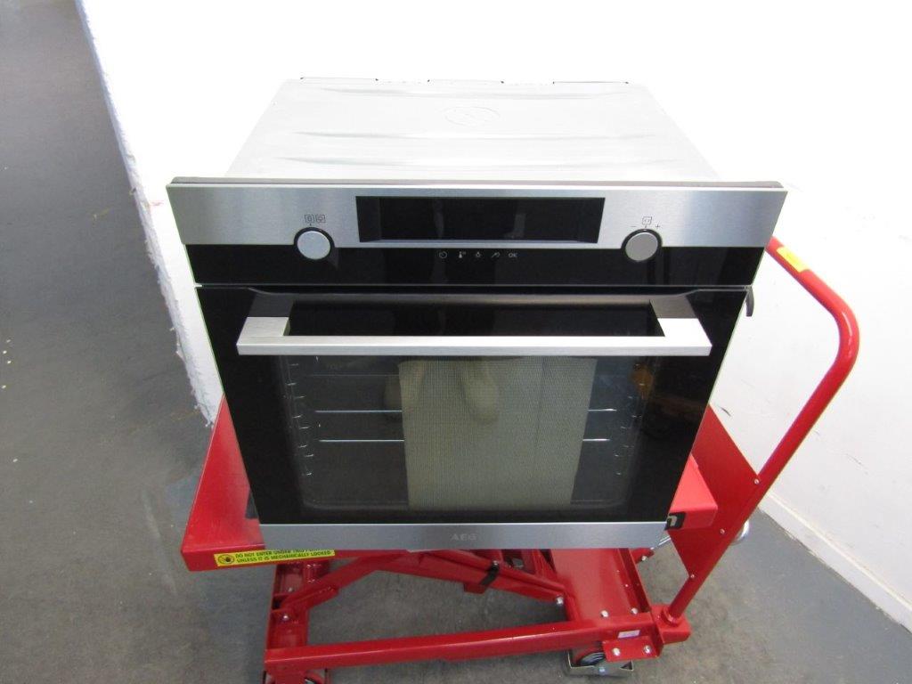 AEG BPK55636PM Single Oven Steam Pyrolytic Electric Stainless Steel GRADE B