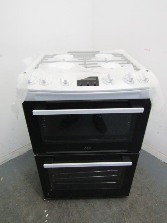 AEG CGX6130ACW Gas Cooker 60cm in White GRADE A