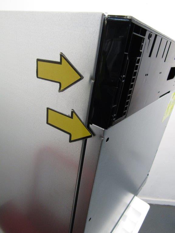 AEG FSB42607Z Integrated Dishwasher 60cm Black Control Panel GRADE A