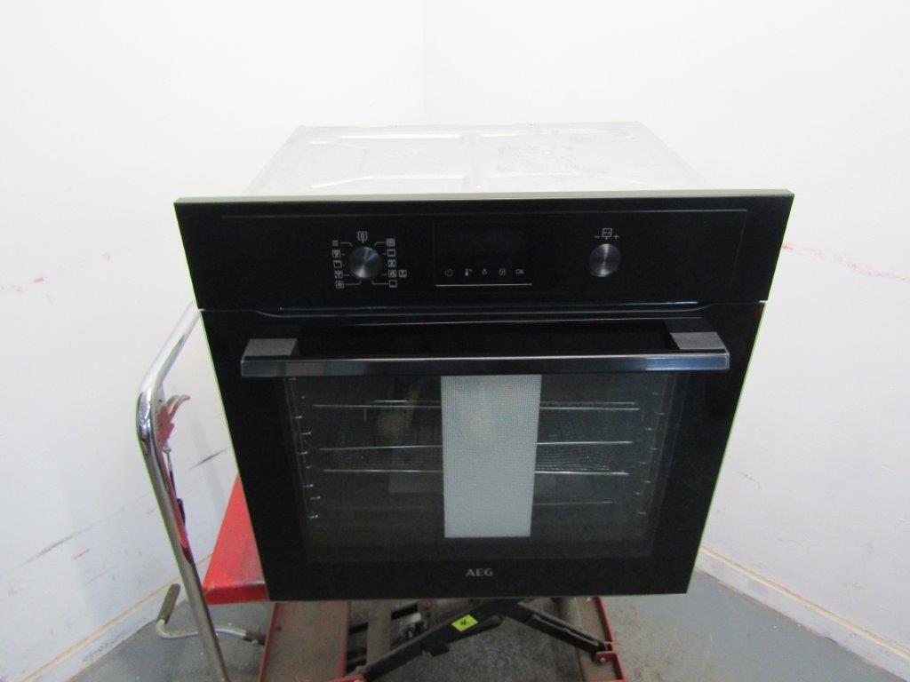 AEG BEX535A61B Single Oven Electric AirFry in Black GRADE A