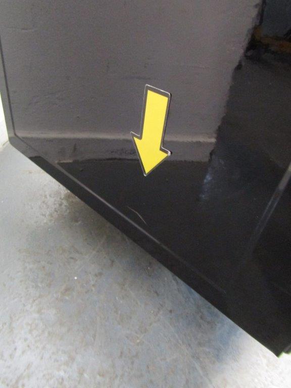 Kenwood CK435BL Range Cooker 90cm Dual Fuel in Black and stainless Steel GRADE B